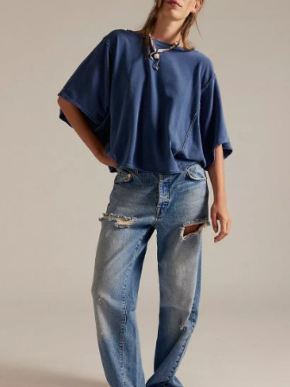 (FP-66) Free People We The Free Next Level Tee